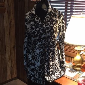 🌟Black & White sweater  jacket by Style & Co🌟